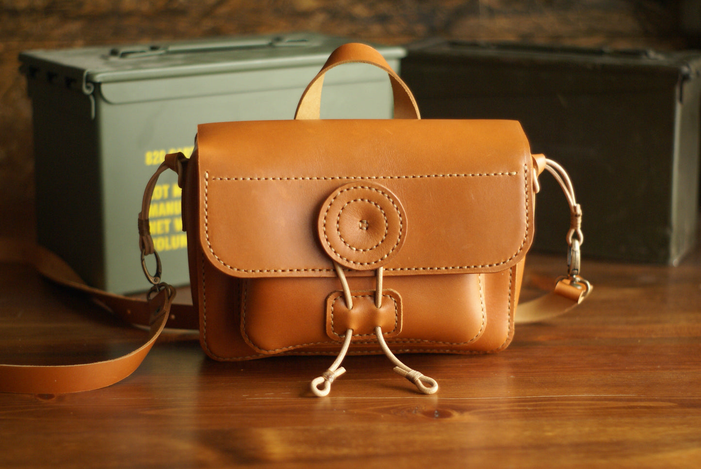 Box Bag - Taba