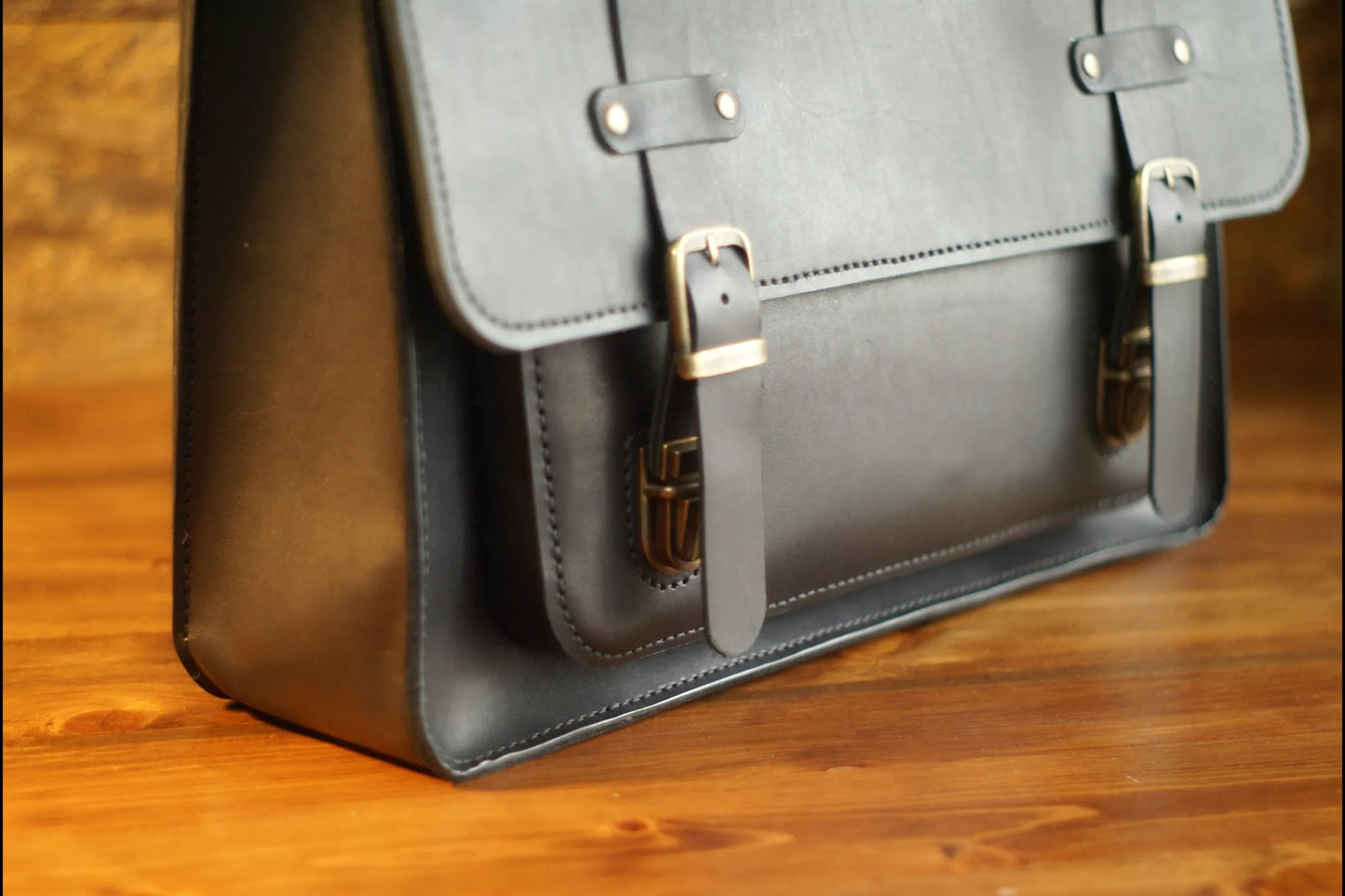 Briefcase "Oldworker" - Siyah